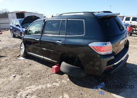 2012 Toyota Highlander Hybrid Limited V6 z USA, uszkodzony, nr VIN JTEDC3EH2C2004970